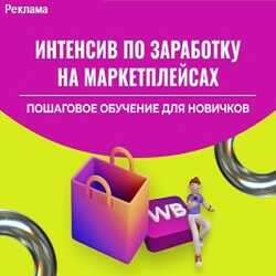 Заработок на маркетплейсах Wildberries и OZON Заработок на маркетплейсах Wildberries и OZON